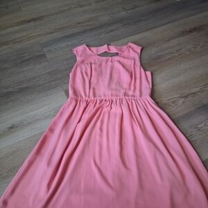 Forever 21 Pink Sleeveless Casual Dress